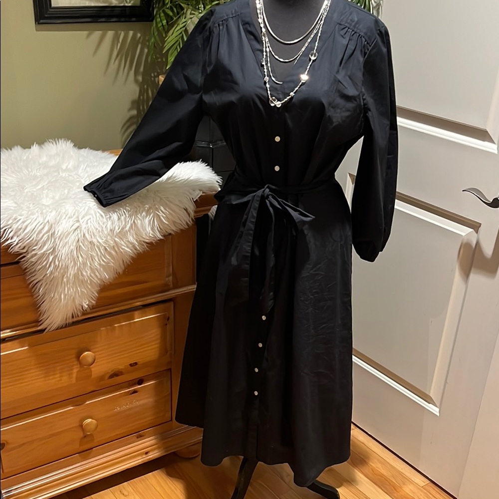 Talbots Black Dress
